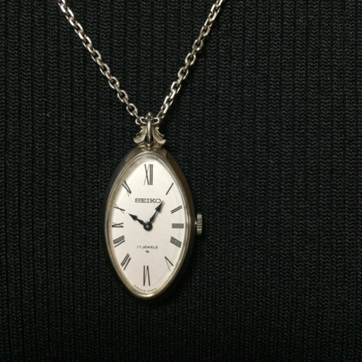 SEIKO セイコー レディース ペンダントウォッチ 1970年製 手巻き アンティーク レトロモダン