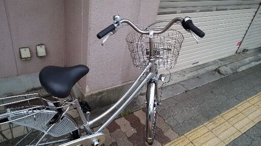 BRIDGESTONE JOBNO 27吋軽快車 内装3段/LEDオート/シルバー
