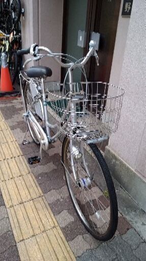 BRIDGESTONE JOBNO 27吋軽快車 内装3段/LEDオート/シルバー