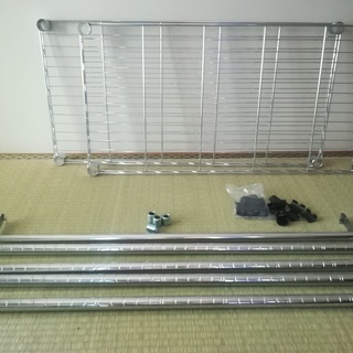 アイリスオーヤマ　メタルラック910×460mm　ポール25mm