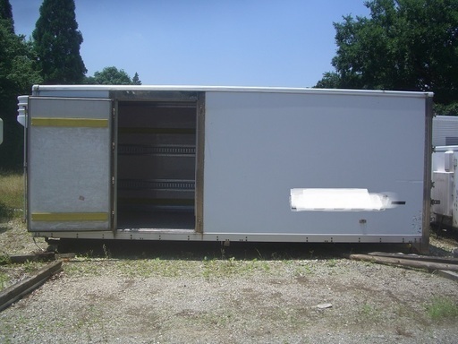 ♪ハBE40♪物置♪コンテナ♪サイドドア付♪手頃♪アルミ冷蔵箱♪