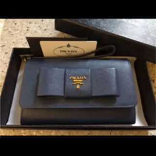PRADA プラダ サフィアーノ リボン財布 