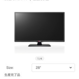 LGテレビ 28型 28LB491B Smart TV 高画質画面