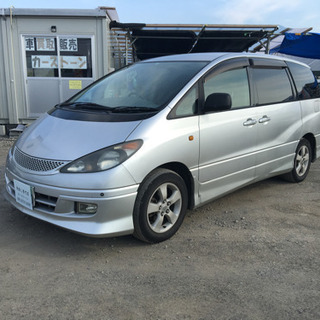 審査なし自社ローンの車屋 トヨタエスティマ 12年式 走行17万...