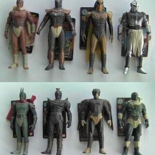 バンダイ製2000年発売★仮面ライダー クウガ怪人シリーズ 9番 カブトムシ種怪人 ゴ・ガドル・バ (タグカード付き)在庫品★絶版の画像