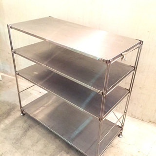 【売約済み🙏】【超美品】無印良品 スチール製シェルフ⭐️2013...