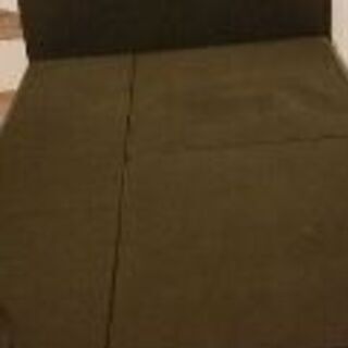 セミダブルベッド黒の画像