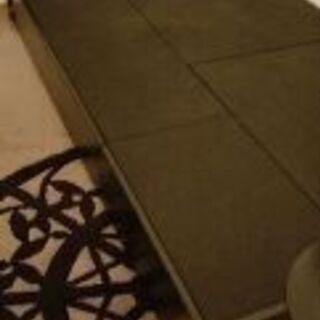 セミダブルベッド黒の画像