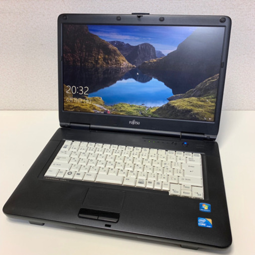 売切れ 富士通 LIFEBOOK A550/A Win10 Corei5 15.6インチ マウス付き メモリ4G
