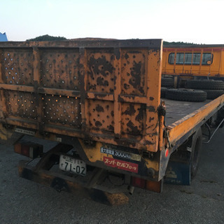 積載車▲キャンター！ローダー！スライド！ウインチ付き！の画像