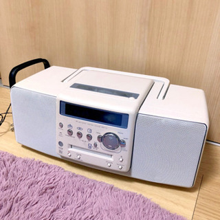 KENWOOD CDラジオカセットプレーヤー