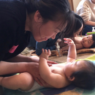 ベビーマッサージ体験教室👶ランチ付き🥯🥗🍰の画像