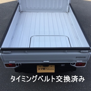 スマ軽　福岡県　H19　サンバートラック　5速MT　車検ほぼ２年付き！　軽トラ　白630の画像