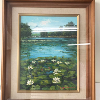Y .HAKASHIMA　風景画　油絵