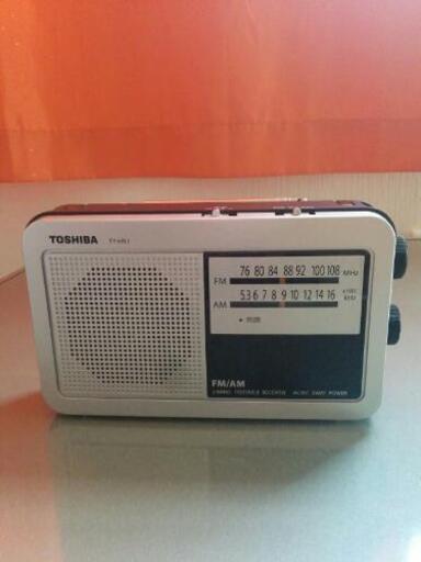 美品東芝AMFMラジオ