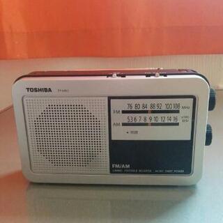 美品東芝AMFMラジオ