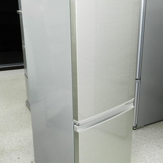 SHARP 2ドア冷蔵庫 167L プラズマクラスター 2013年製 SJ-PD17X シャープ ☆PayPay(ペイペイ)支払い対応！ ☆札幌市 北区 屯田