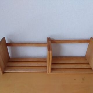 木製★ブックエンドの画像