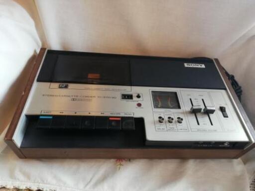 SonyステレオカセットレコーダーTC2150SD★中古★アンティーク
