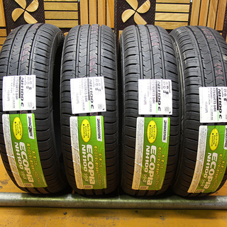 未使用 ブリヂストン エコピア NH100C 175/65R15 84H 18年製4本　夏タイヤ（KT1403amwx）MM			