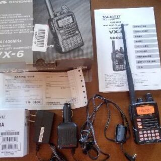 お譲り先が決まりました■YAESU VX-6 144/430 デ...
