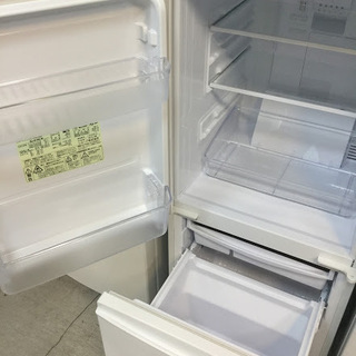 送料無料・設置無料サービス有り】冷蔵庫 SHARP SJ-D14A-W 中古