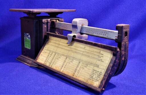 ＴＲＩＮＥＲ　ＡＩＲ　ＭＡＩＬ　ＳＣＡＬＥ　ビンテージ アメリカン エアメール スケール