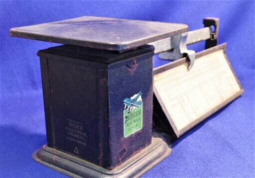 ＴＲＩＮＥＲ　ＡＩＲ　ＭＡＩＬ　ＳＣＡＬＥ　ビンテージ アメリカン エアメール スケール
