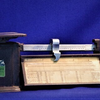 ＴＲＩＮＥＲ　ＡＩＲ　ＭＡＩＬ　ＳＣＡＬＥ　ビンテージ アメリカン エアメール スケール