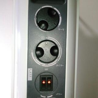 中古☆美品オイルヒーター ホワイト R-812H 1200Wの画像