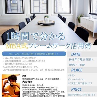 【★若手ビジネスマン推奨★】1時間で分かる MBA式フレームワー...