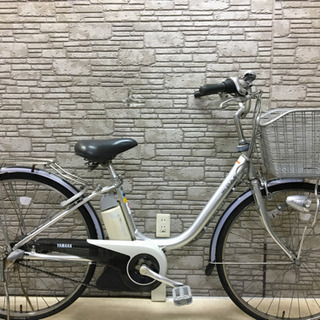 東京23区配達無料 ヤマハ パス 4Ah リチウム 電動自転車 中古 ◻︎26 