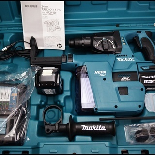 新品 マキタ HR244DRGXV 24mm 充電式ハンマドリル 【集じんシステムDX01付】 18V 6.0Ah ハンマードリル