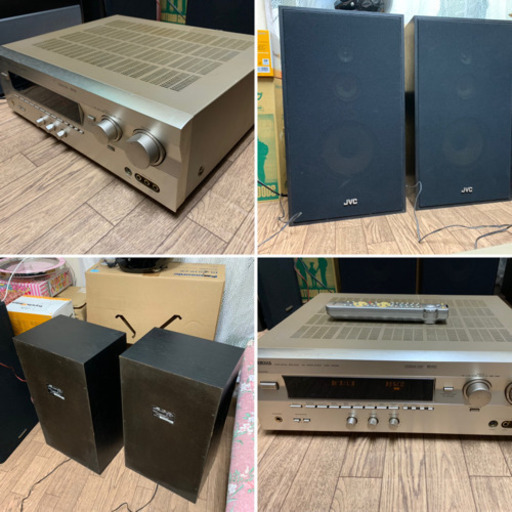 ヤマハ AVアンプとJVCスピーカーセット