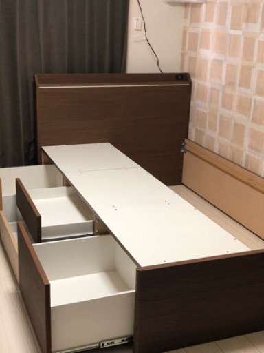 セミダブルベッド ＋ マットレス