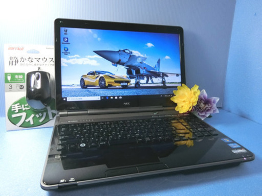 NEC LL750/F 8GB 新品SSD240GB クリスタルブラック