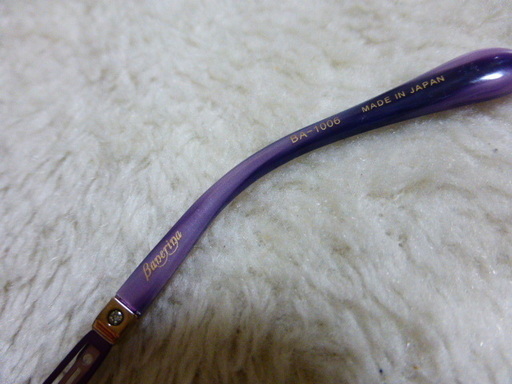 高級メガネ　バネリーナ　未使用　鯖江製