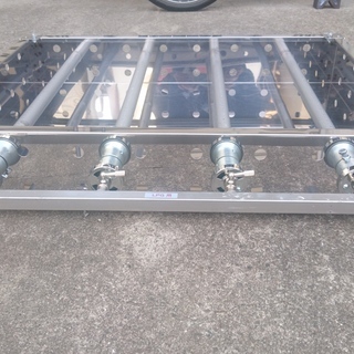 【レンタルよりも！安い？】新品未使用の７５０mm幅 業務用鉄板焼きグリラー 模擬店に最適　業界最安値　新品未使用グリドルの画像