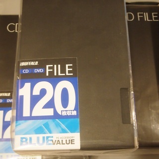 【新品】CDファイル　120枚収納x 4　80枚収納x 1の画像