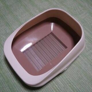 中古 猫用 三段ケージ ガリガリサークル デオトイレの画像