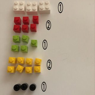 LEGO 青いバケツ 