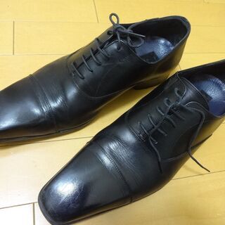 ■VISARUNO ビジネスシューズ 黒 271/2 EEE 日...
