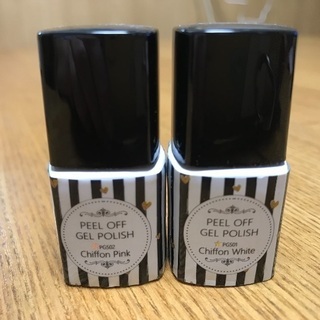 ジェルネイル 剥がせるタイプ 中古 2本セット マニキュアタイプ