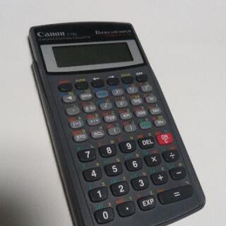 CANON F-720 関数電卓