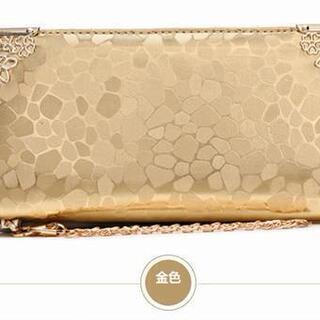 【物々交換OK】レディース 韓国風 高級長財布 ゴールド