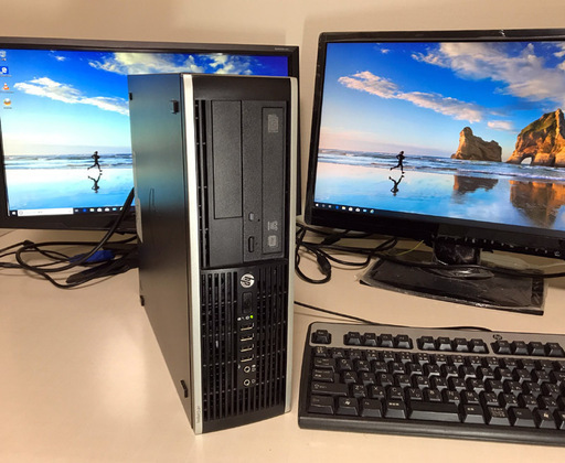 HP8300SFF 高速 SSD 128GB ＋ HDD 500GB Coreo i5 メモリ 8GB グラボ RADEON HD 3