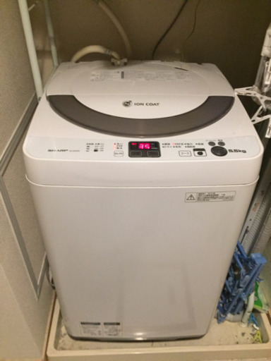 シャープ 洗濯機 2013年製