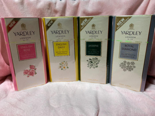 超お得4個セット！YARDLEY  香水 オードトワレ