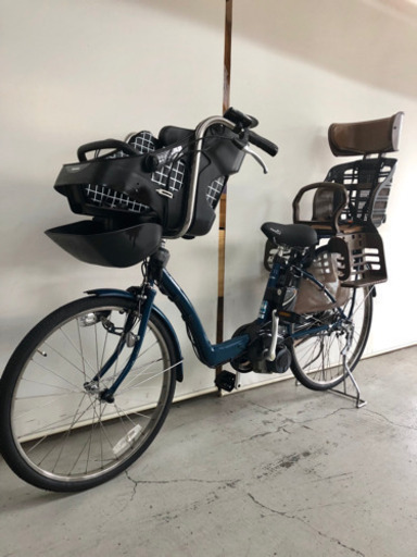 601 パナソニック ギュット 3人乗り 8ah 2本 新基準 電動自転車 電動アシスト