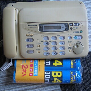 ナショナル　ホーム　ＦＡＸ　新品　用紙　30Ｍ　2本　